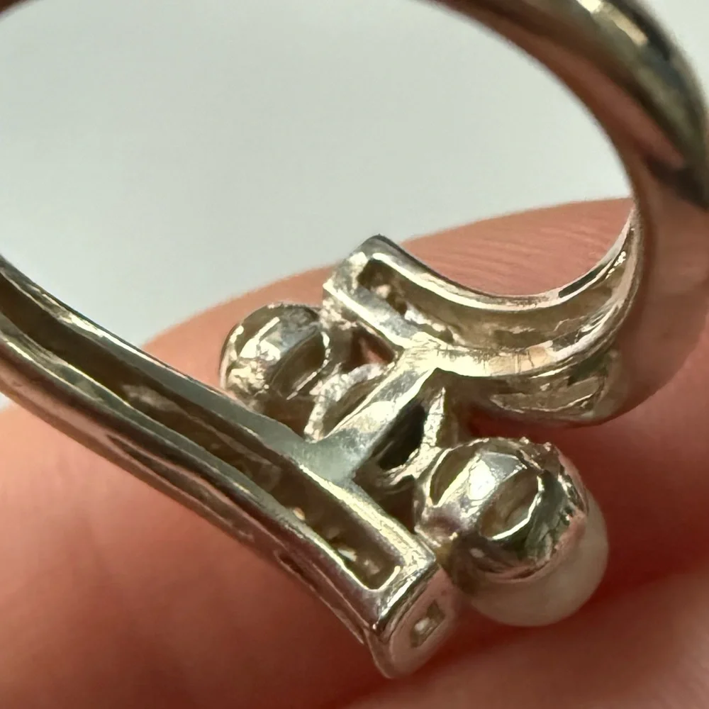 925 Pearl Ring